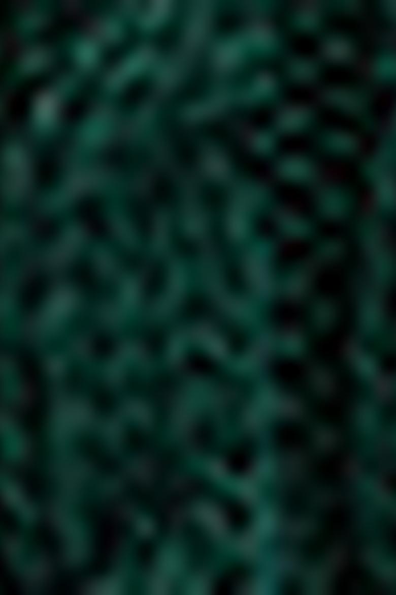 Erkek Koyu Yeşil V-Yaka Triko Kazak Basic - 50210287018