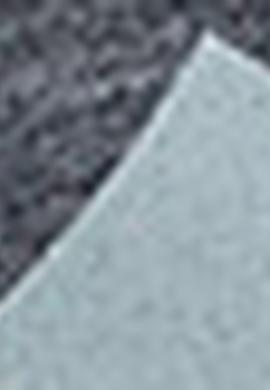 Erkek Koyu Gri Melanj Bisiklet Yaka T-Shirt - 50213569002