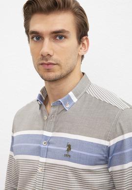 Erkek Haki Gömlek - 50207322025