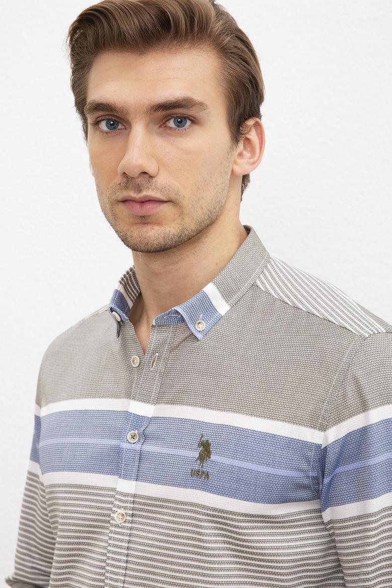 Erkek Haki Gömlek - 50207322025