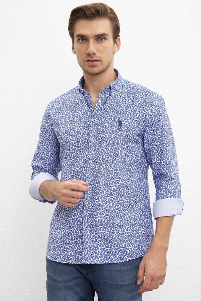 Erkek Mavi Gömlek