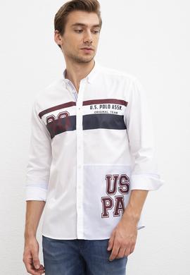 Erkek Beyaz Uzun Kollu Gömlek - 50208305005