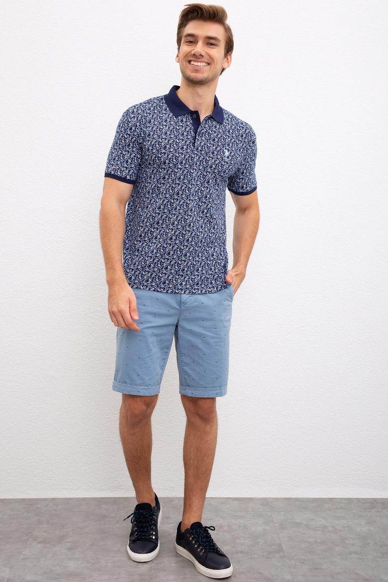 Erkek Lacivert Polo Yaka T-Shirt - 50220869013