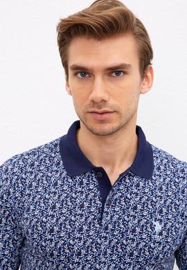 Erkek Lacivert Polo Yaka T-Shirt - 50220869013