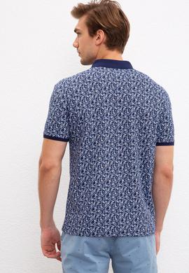 Erkek Lacivert Polo Yaka T-Shirt - 50220869013