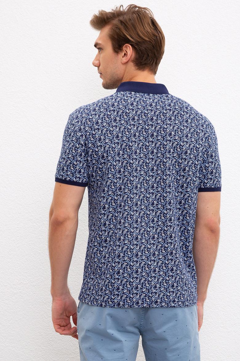 Erkek Lacivert Polo Yaka T-Shirt - 50220869013