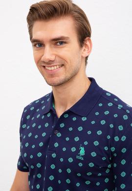 Erkek Lacivert Polo Yaka T-Shirt - 50220874001