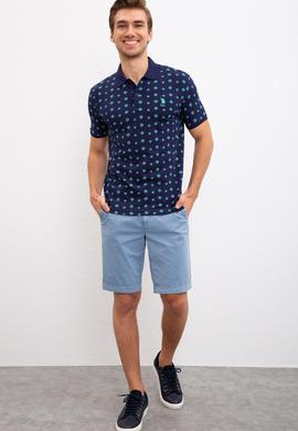 Erkek Lacivert Polo Yaka T-Shirt - 50220874001