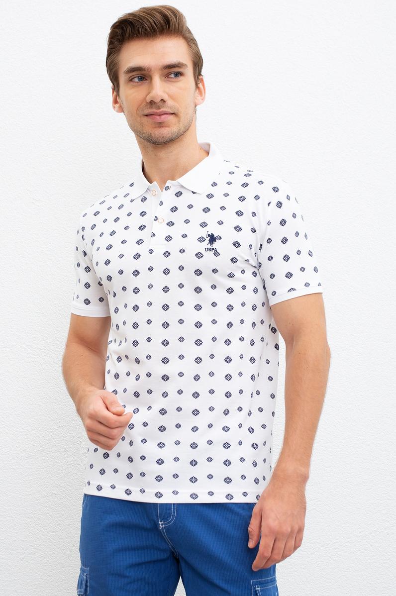 Erkek Beyaz Polo Yaka T-Shirt