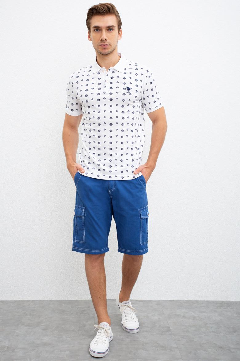 Erkek Beyaz Polo Yaka T-Shirt - 50220874011