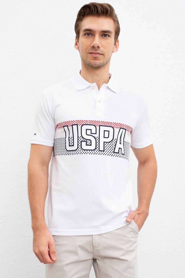 Erkek Beyaz Polo Yaka T-Shirt