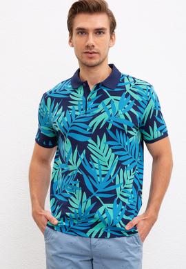 Erkek Lacivert Polo Yaka T-Shirt - 50220885008