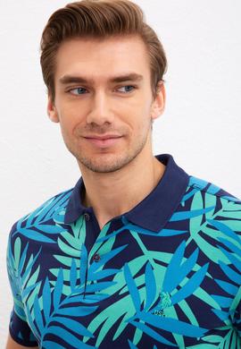 Erkek Lacivert Polo Yaka T-Shirt - 50220885008