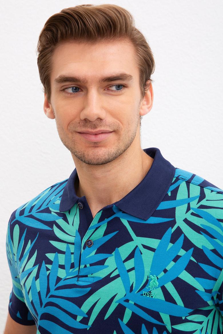 Erkek Lacivert Polo Yaka T-Shirt - 50220885008