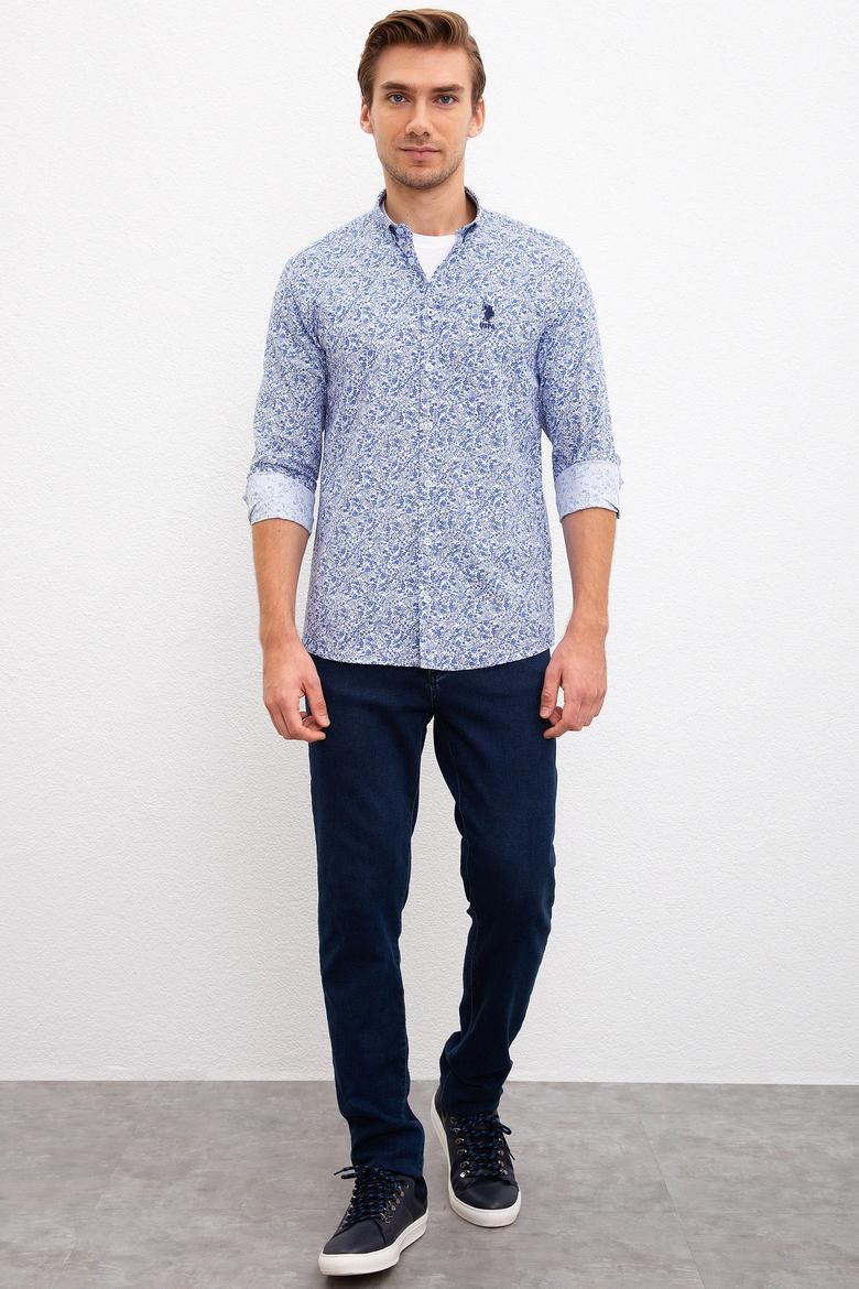 Erkek Mavi Gömlek - 50208277004