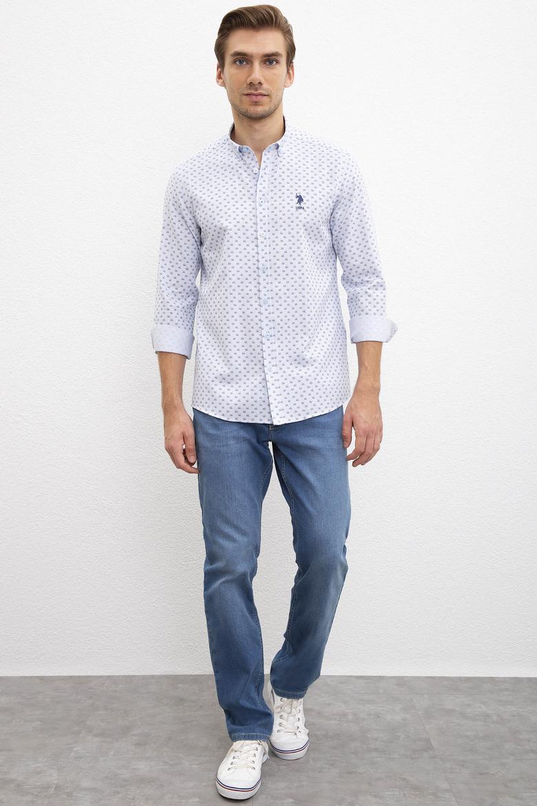 Erkek Mavi Gömlek - 50208290005
