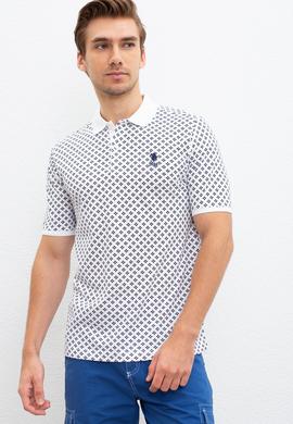 Erkek Beyaz Polo Yaka T-Shirt - 50220911021