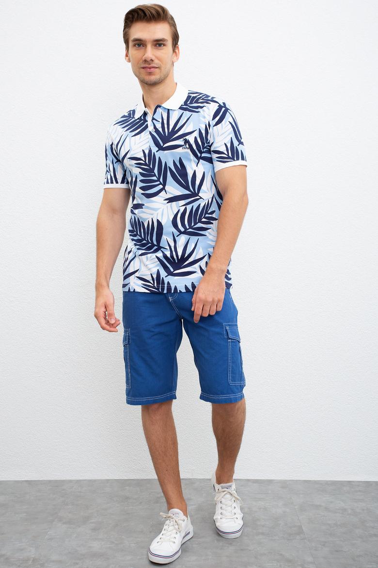 Erkek Mavi Tişört - 50220885017