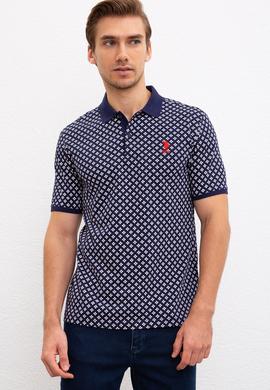 Erkek Lacivert Polo Yaka T-Shirt - 50220911011