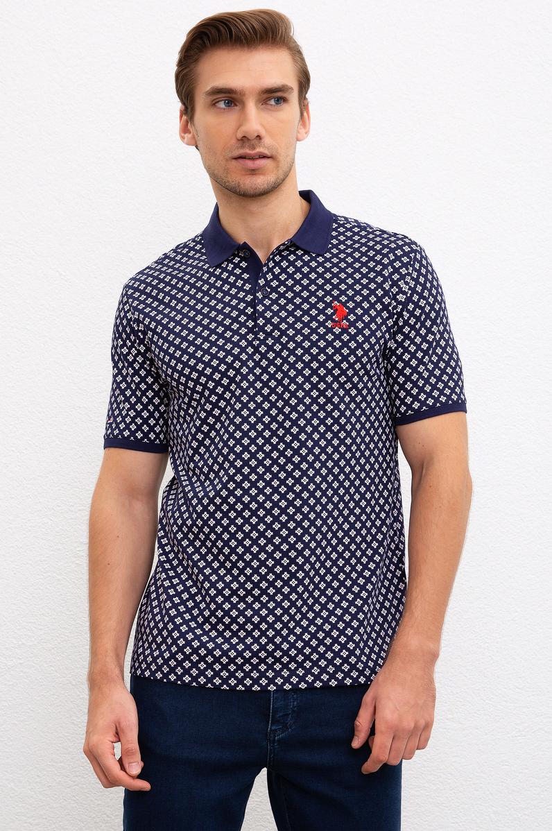 Erkek Lacivert Polo Yaka T-Shirt