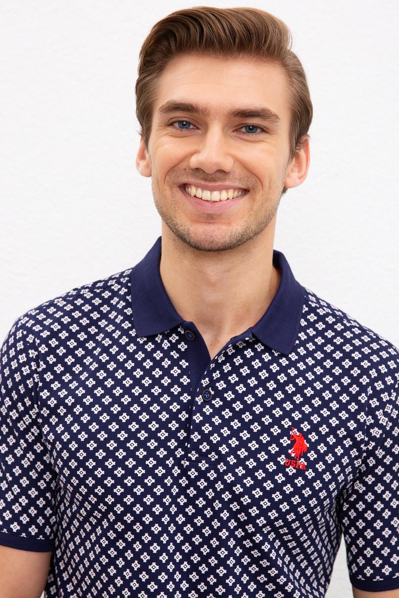 Erkek Lacivert Polo Yaka T-Shirt - 50220911011