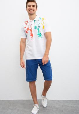 Erkek Beyaz T-Shirt - 50221069006