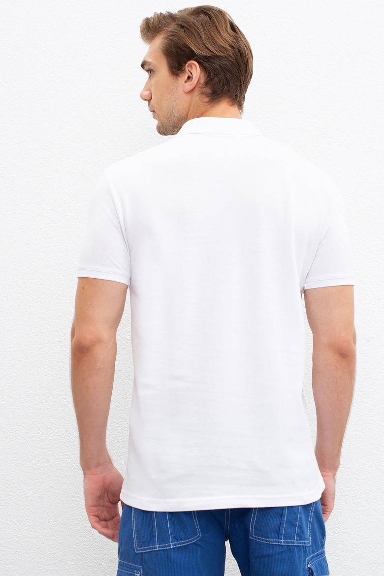 Erkek Beyaz T-Shirt - 50221069006