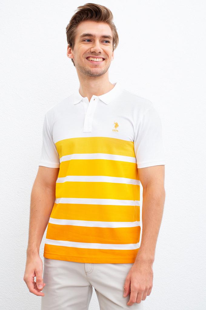 Erkek Sarı  Polo Yaka T-Shirt