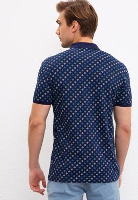 Erkek Lacivert Polo Yaka T-Shirt - 50220882004