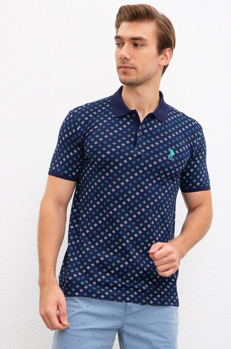 Erkek Lacivert Polo Yaka T-Shirt