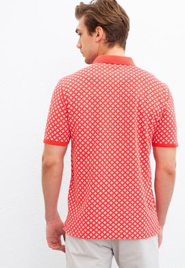 Erkek Nar Çiçeği Polo Yaka T-Shirt - 50220911031