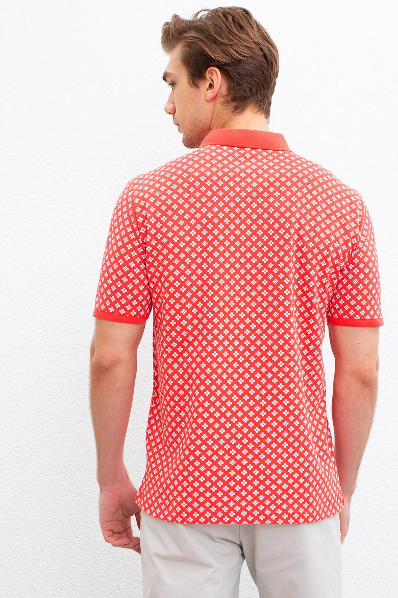 Erkek Nar Çiçeği Polo Yaka T-Shirt - 50220911031