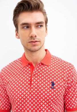 Erkek Nar Çiçeği Polo Yaka T-Shirt - 50220911031