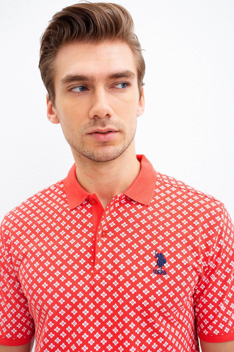 Erkek Nar Çiçeği Polo Yaka T-Shirt - 50220911031