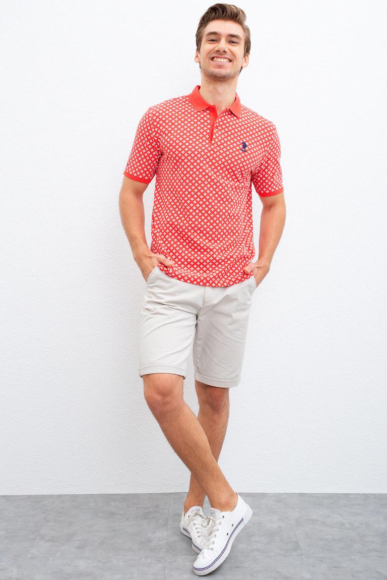 Erkek Nar Çiçeği Polo Yaka T-Shirt - 50220911031