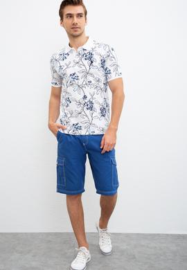 Erkek Beyaz Polo Yaka Tişört - 50221400003