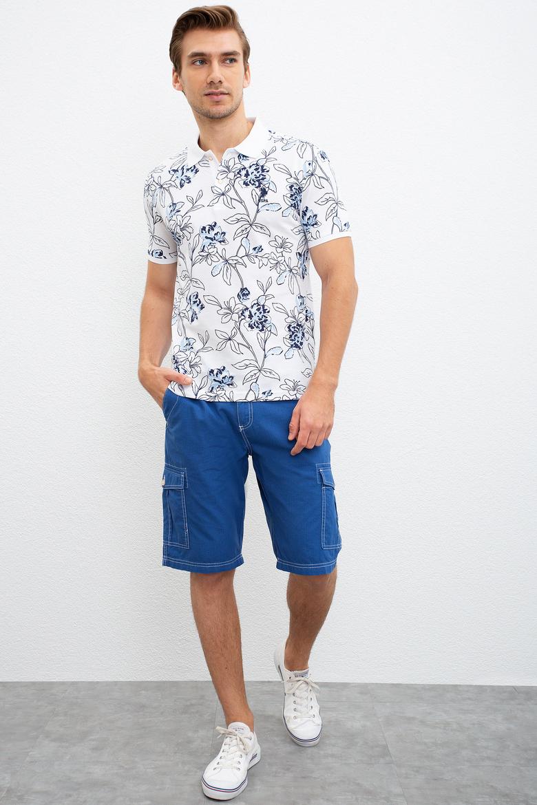 Erkek Beyaz Polo Yaka Tişört - 50221400003