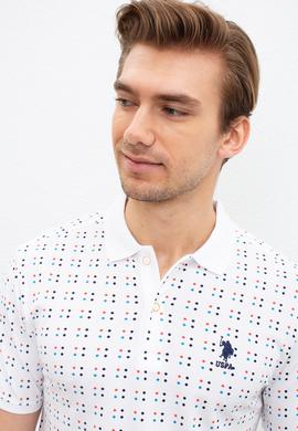 Erkek Beyaz Polo Yaka T-Shirt - 50220890003