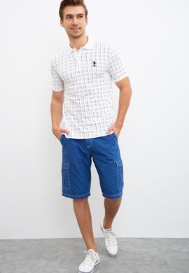 Erkek Beyaz Polo Yaka T-Shirt - 50220890003