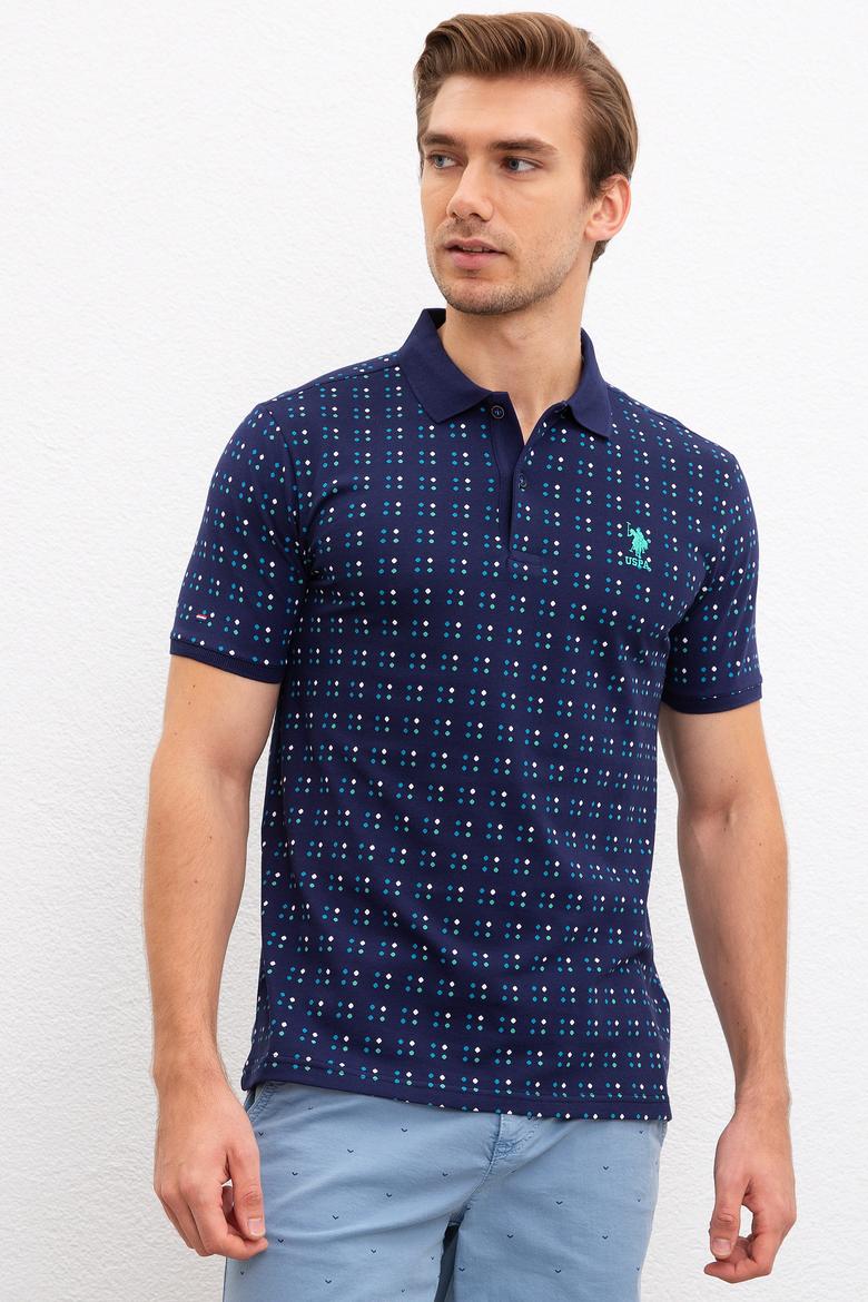Erkek Lacivert Polo Yaka T-Shirt