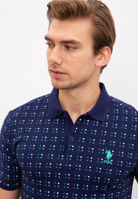 Erkek Lacivert Polo Yaka T-Shirt - 50220890013