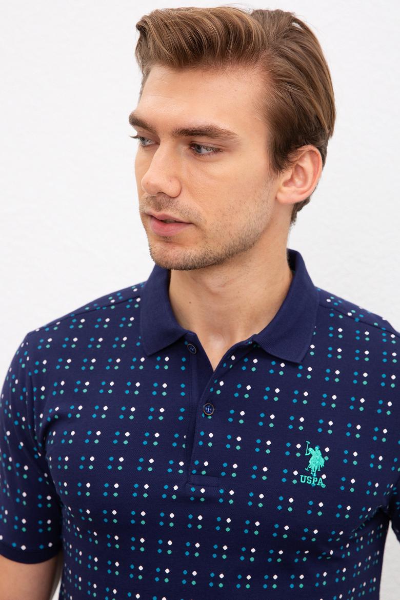 Erkek Lacivert Polo Yaka T-Shirt - 50220890013