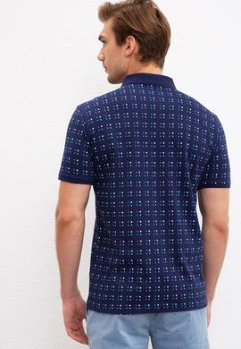 Erkek Lacivert Polo Yaka T-Shirt - 50220890013