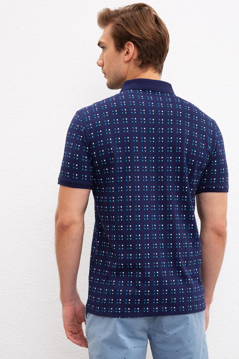 Erkek Lacivert Polo Yaka T-Shirt - 50220890013