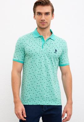 Erkek Mint Polo Yaka Tişört - 50220876014
