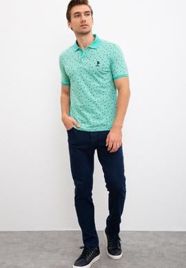Erkek Mint Polo Yaka Tişört - 50220876014