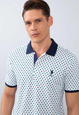 Erkek Beyaz Polo Yaka T-Shirt - 50206212007