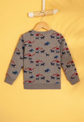 Çocuk Gri Sweatshirt - 50207365001
