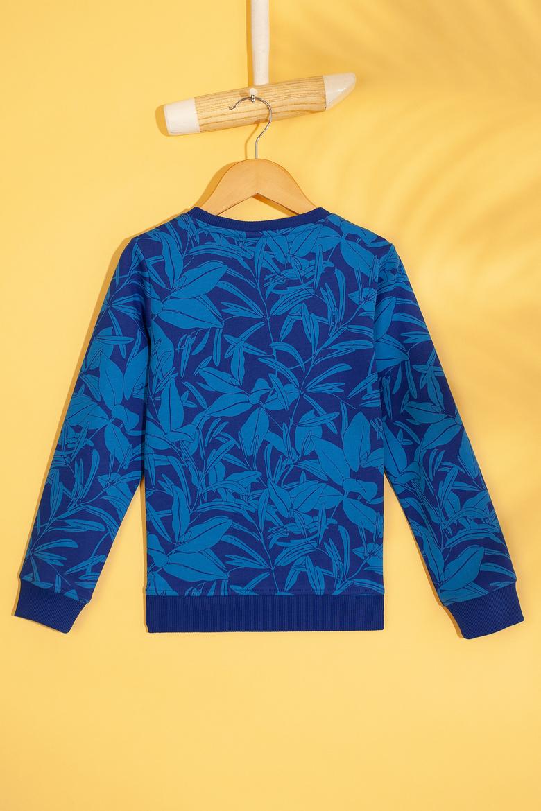 Çocuk Mavi Sweatshirt - 50207369001
