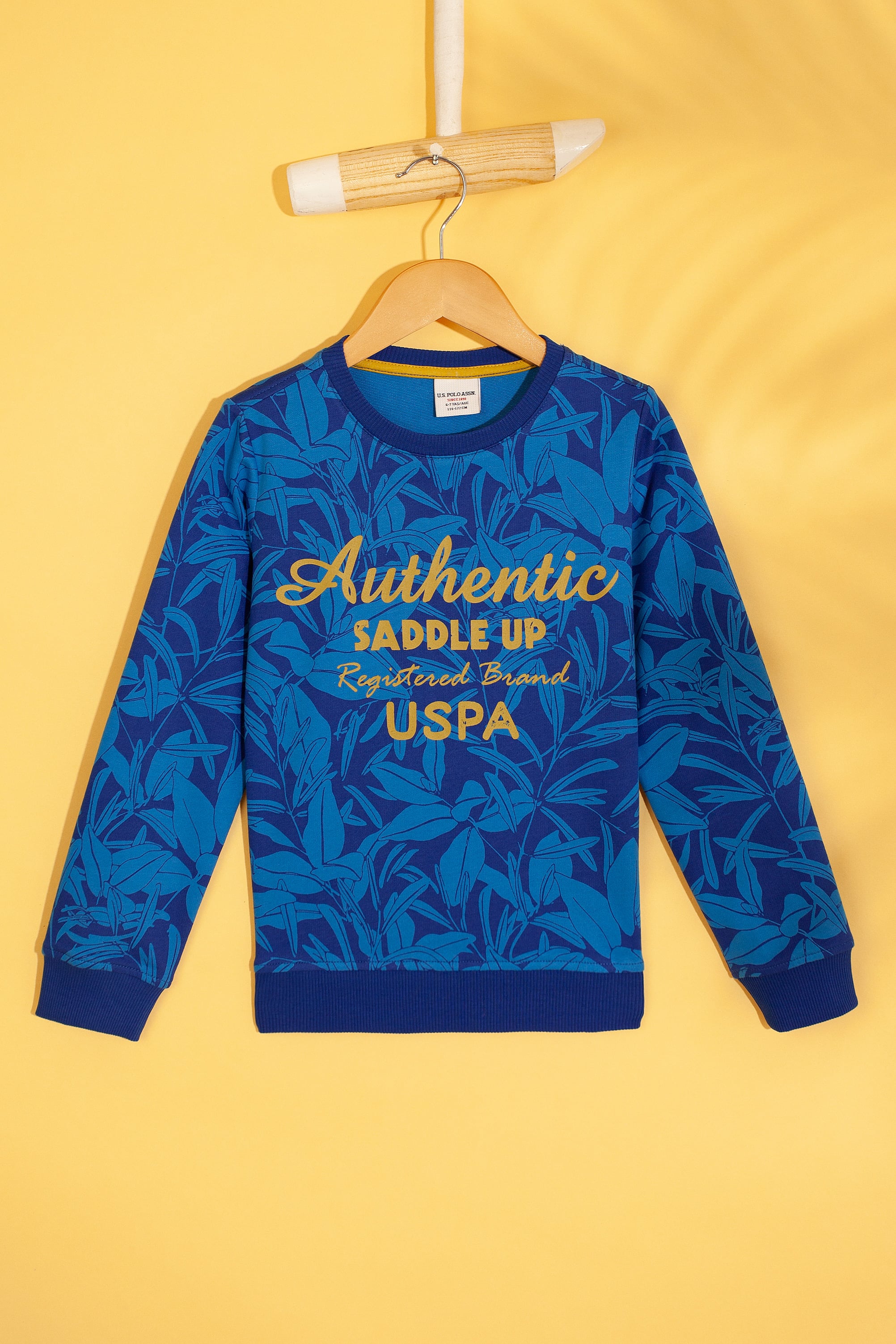 Çocuk Mavi Sweatshirt